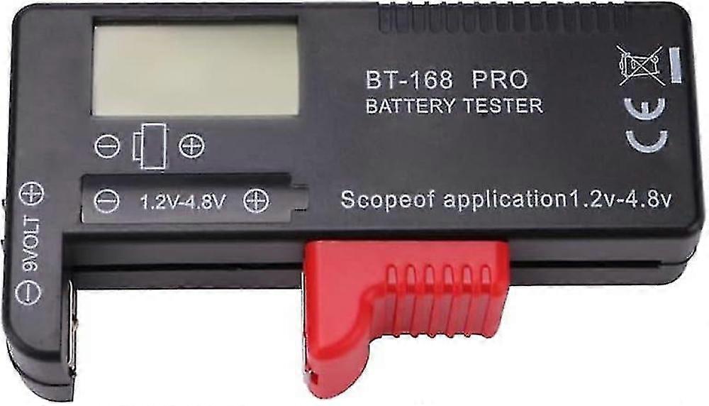 (bt-168 Pro) Universal Digital Battery Tester Volt Checker,digital Battery Tester,button Cell Batteries