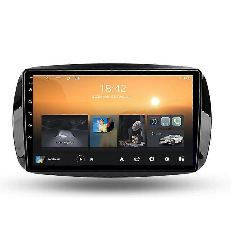 For Benz Smart Fortwo 3 C453 A453 2014-2020 Car Radio Multimedia Video Player WIFI Navigation GPS