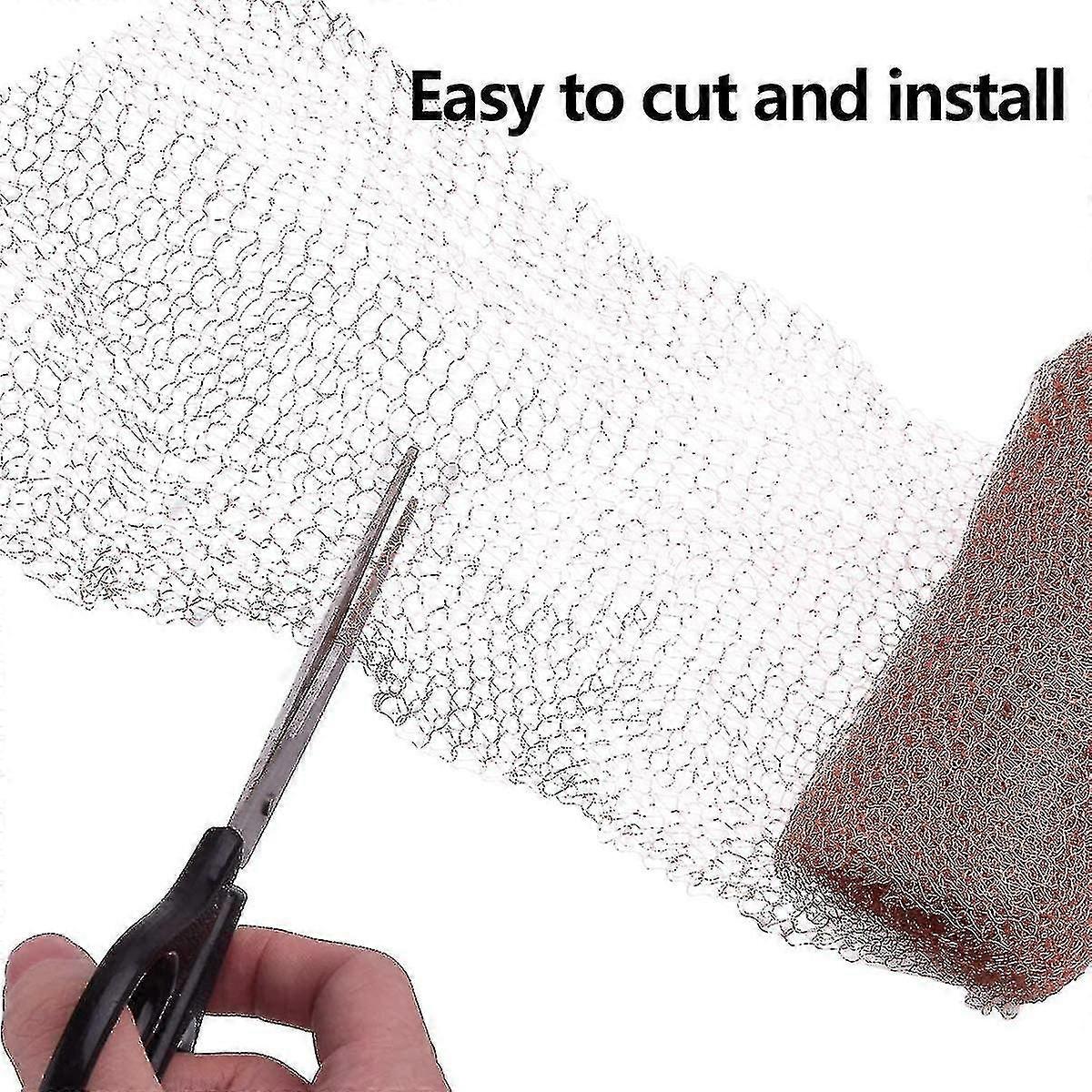 Copper Mesh, 2 Pcs 6 Meter High Quality Copper Mesh Copper Blocker For Home