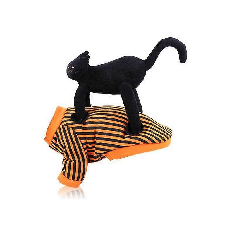 Halloween téma kisállat jelmez(1 db, narancs)