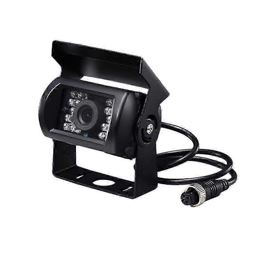 Aviație cap auto retrovizoare monitor upgrade 700Tvl CCD 18 IR LED-uri camera marșarier 12/24V pentru camion