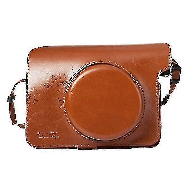 富士フイルムInstaxワイド300インスタントプリントカメラ用のPuレザーカバーケース