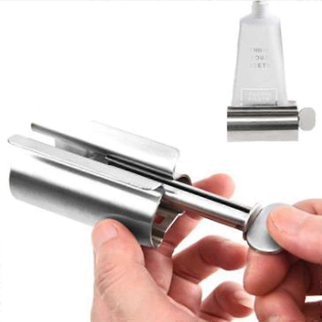 Tube Squeezer Toothpaste Squeezer Toothpaste Seat Holder Stand Rotate Toothpaste Dispenser For Bathroom