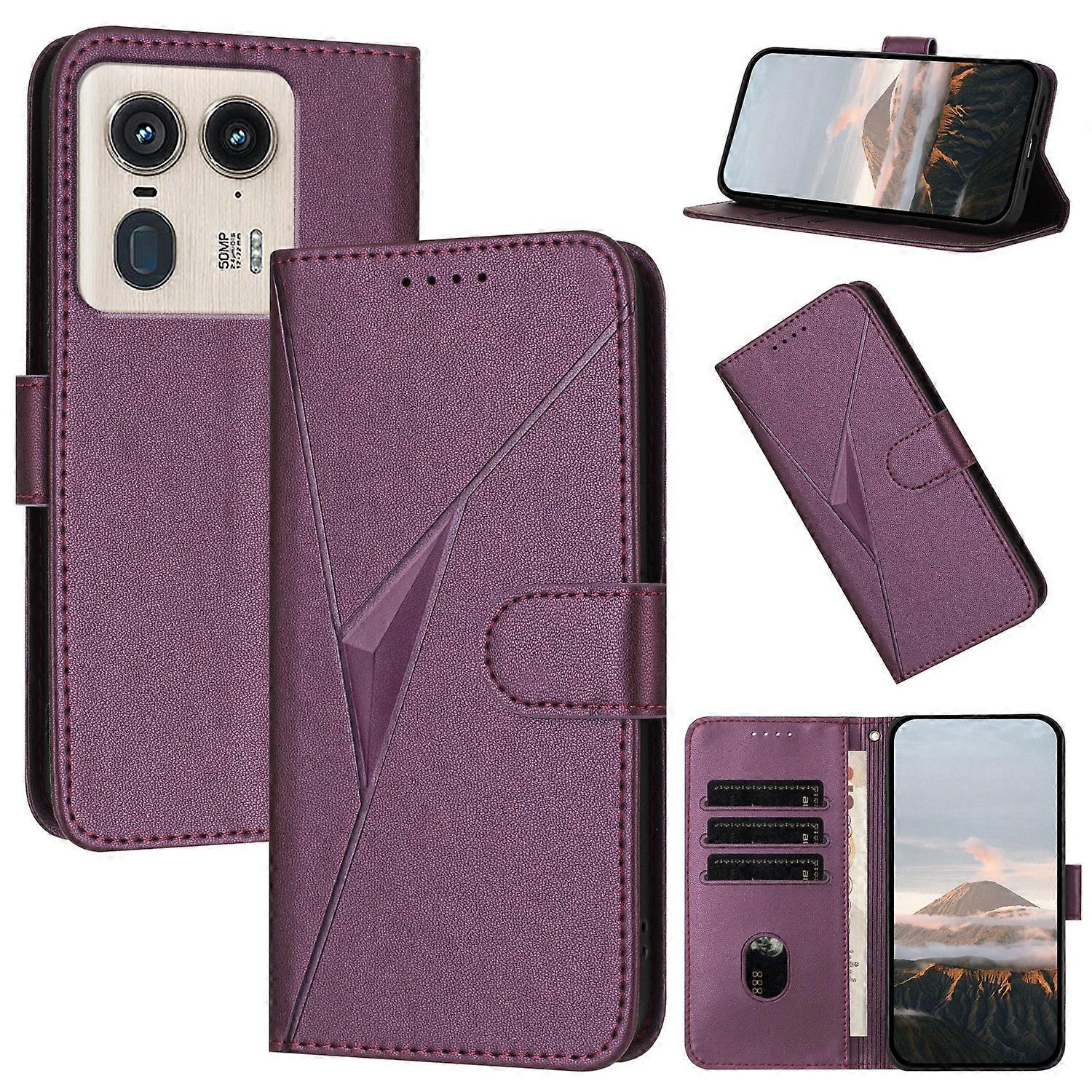 Triangle Pattern Case For Motorola Edge 50 Ultra