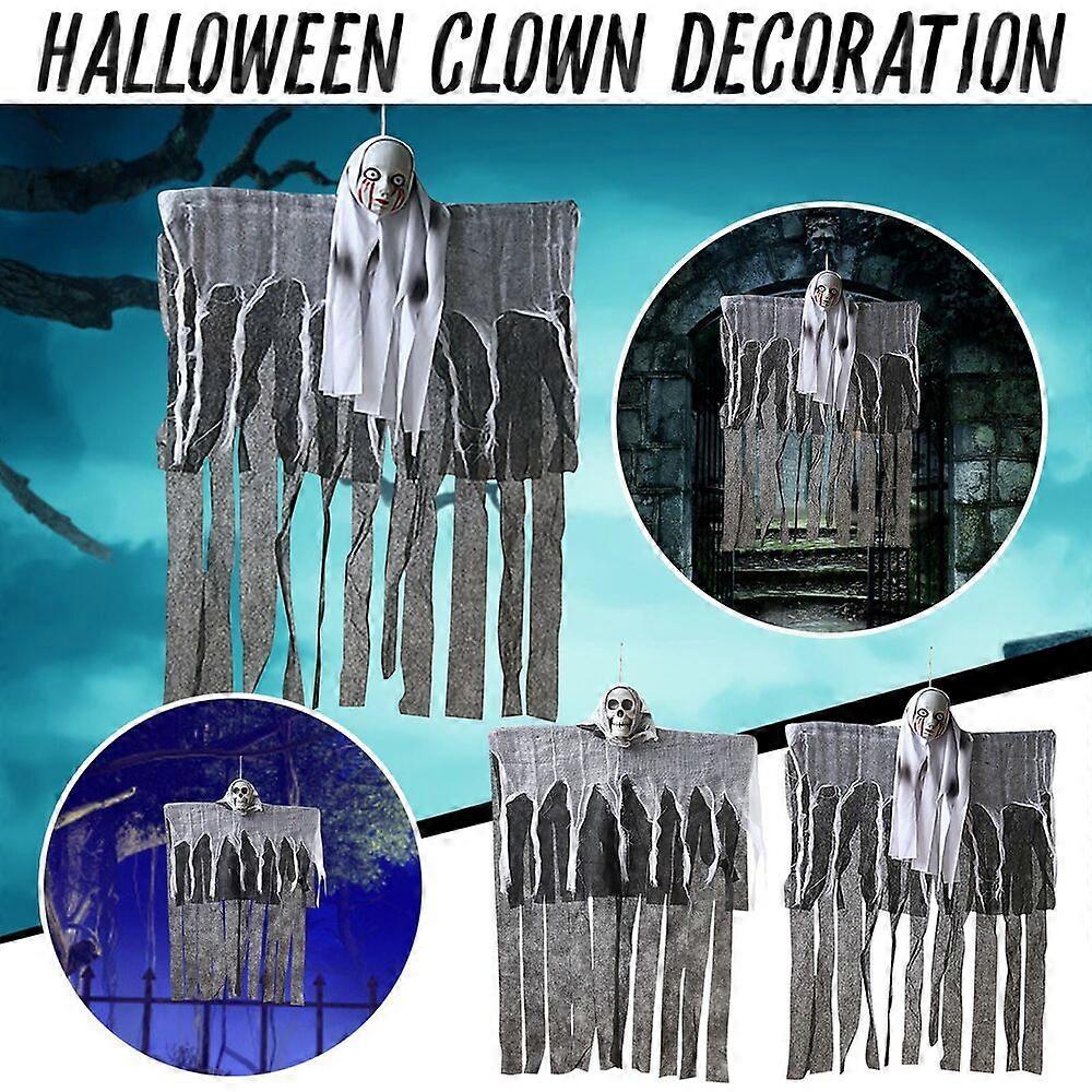 Kevyet peitot Halloween koristeellinen riipus Riippuva aave Riippuva aavetalo