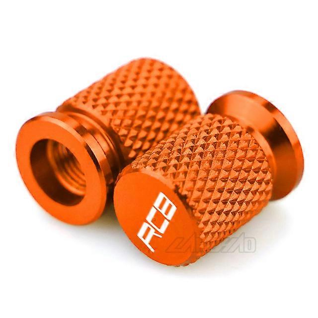 RC8 Motorcycle CNC Aluminum Tyre Rim Air Port Cover Tire Valve Wheel Stem Cap Dustproof Cover for KTM RC8 1190 RC8 / R All Year