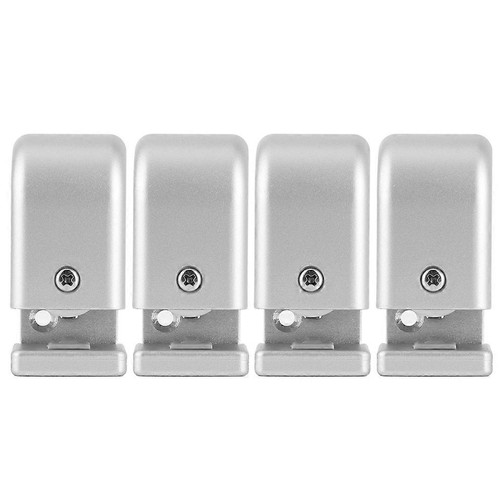 Automatic Door Hardware Accessory 4Pcs Adjustable Sliding Door Stopper Roller Guide