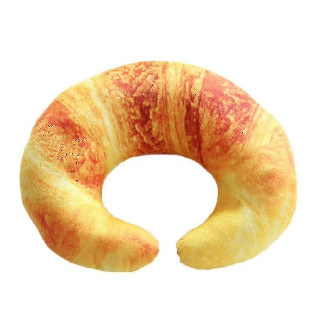 1pc Cartoon Imitation Bread U Shape Pillow Neck Pillow Neck Cushion