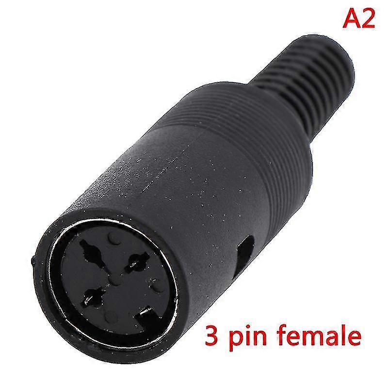 Din Plug Socket Connector 3/4/5/6/7/8 Pin Male/female Chassis Cable Mount