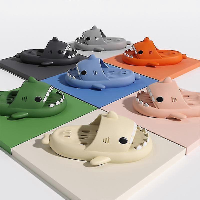 2Nd Generation Upgraded Shark Slippers Anti-Slip Bathroom Slippers Leak Bottom High Quality Sandals