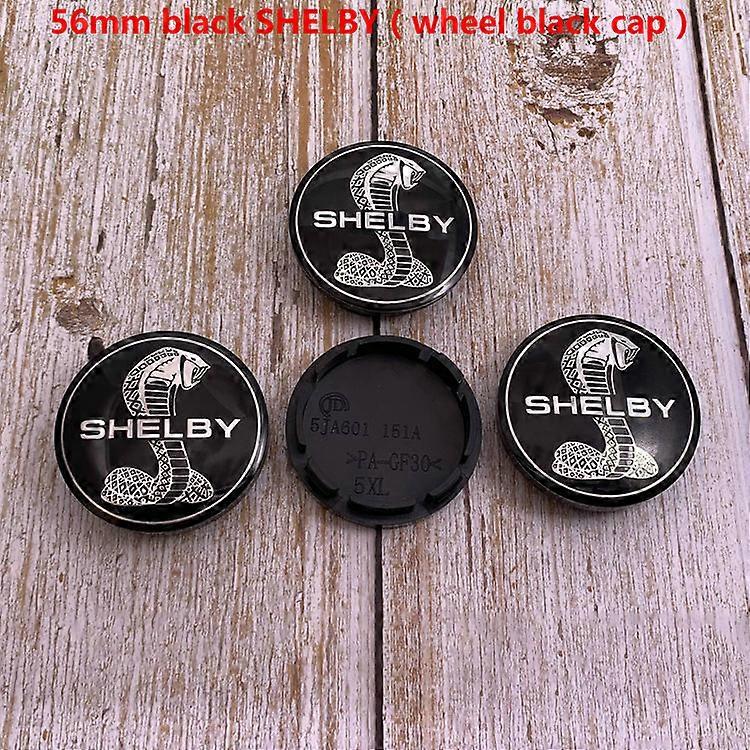 4 Stück 56mm oder 60mm Cobra SHELBY Logo Auto Emblem Rad Mitte Nabenkappe Felge refit staubdichte Abzeichen Abdeckungen Aufkleber Auto Zubehör B56 ...