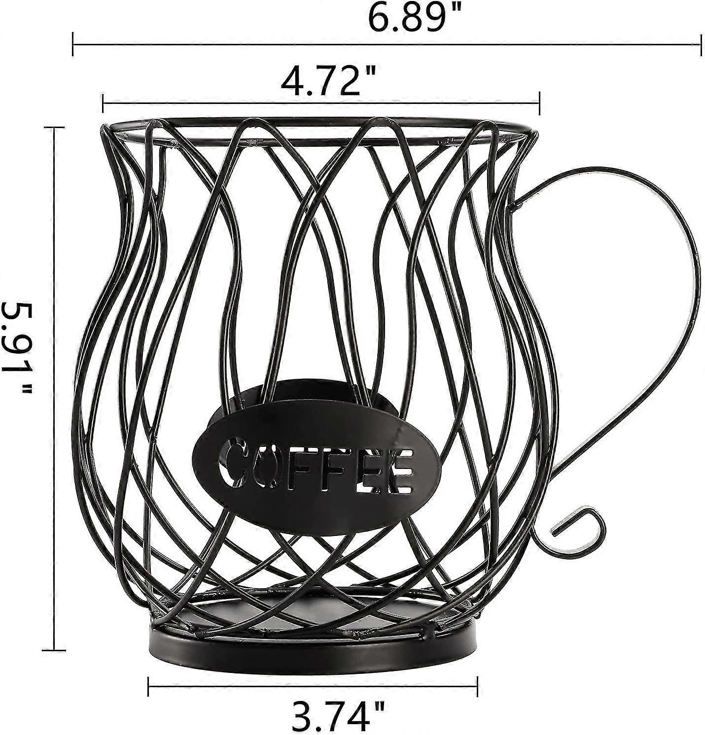 Pod H And Izer Mug, Lar K Basket Compatible With Counter Table Bar, Metal Espresso Pod Keeper St