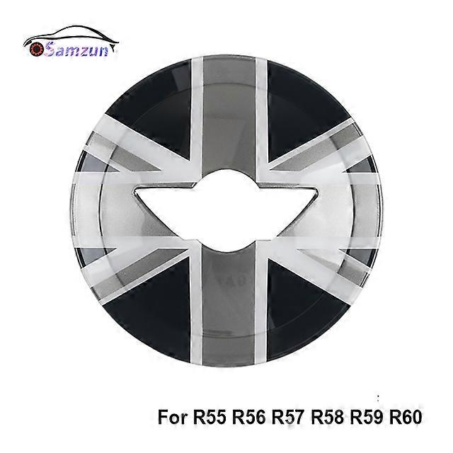 For Mini Cooper R56 R55 R60 Countryman R57 R58 Steering Wheel Center Cover Panel Button Styling Sticker Car Interior Accessories