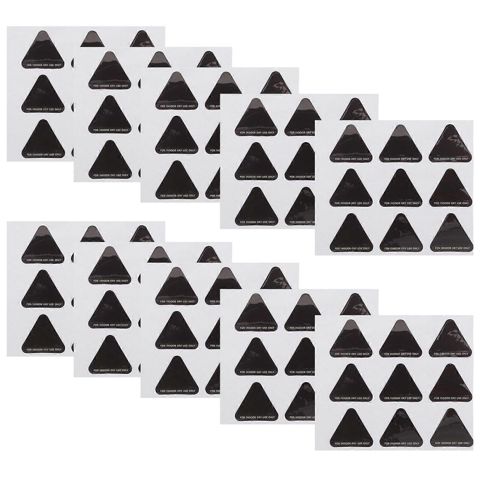 10pcs Color Change Equipment High Temperature Warning Sticker Caution Scald Label Sticker