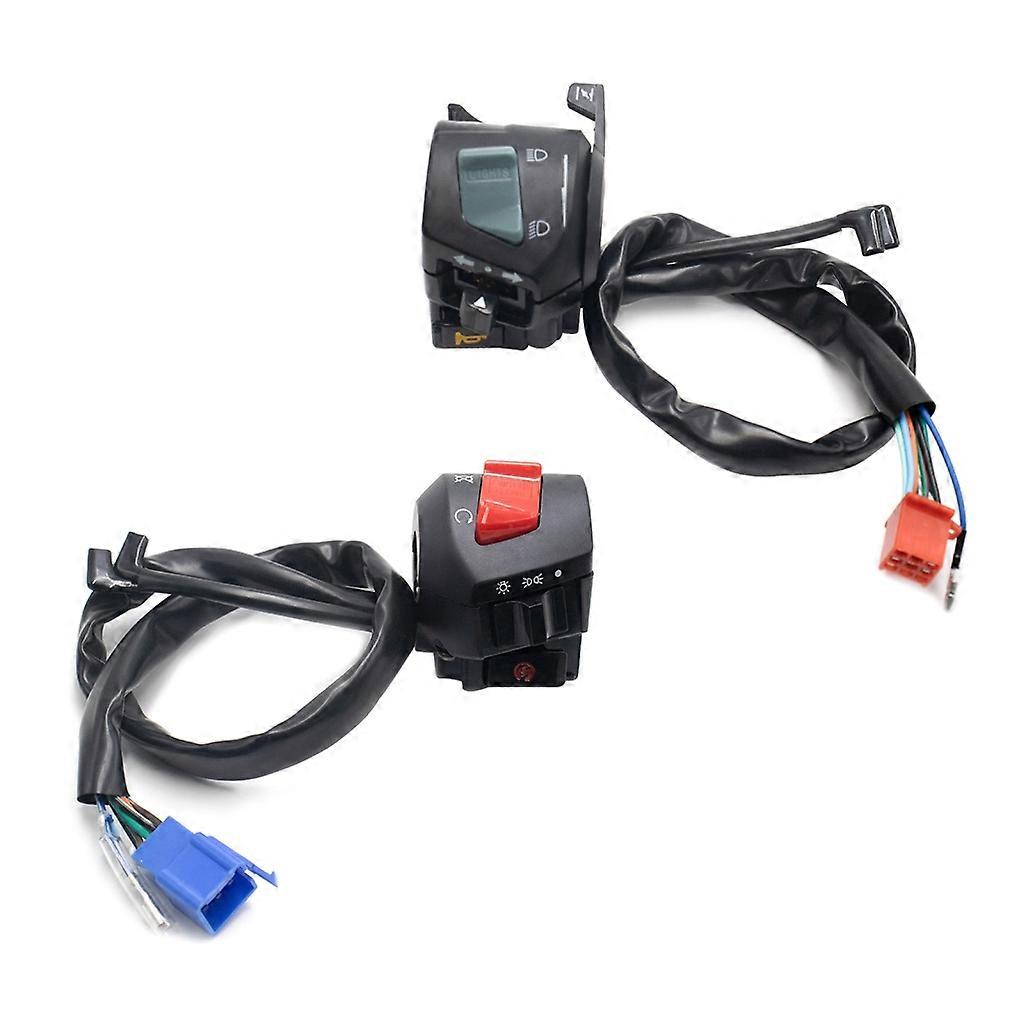 Oppgradert motorsykkel Switch styret Styret Switch Control Universal 22mm