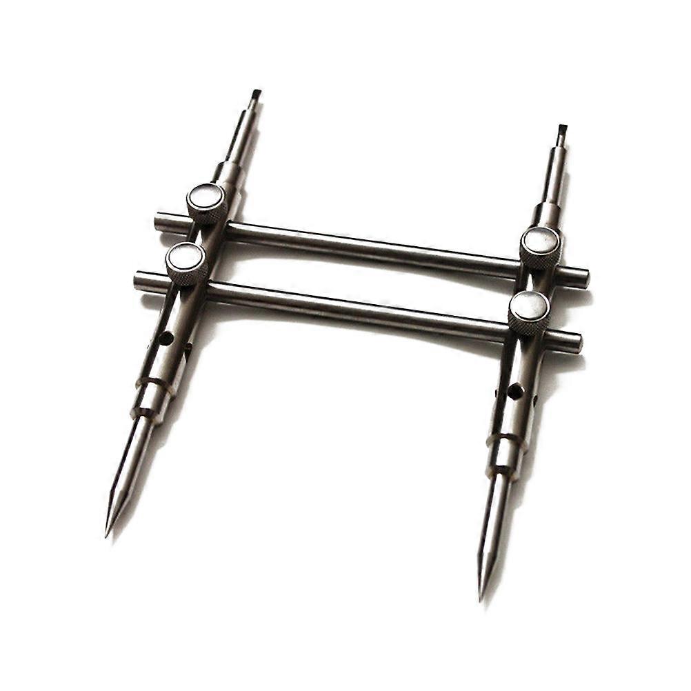 Pro DSLR Lens Spanner Wrench Opening Tool for Camera Repair Open Tools 15-100MM (Silver)