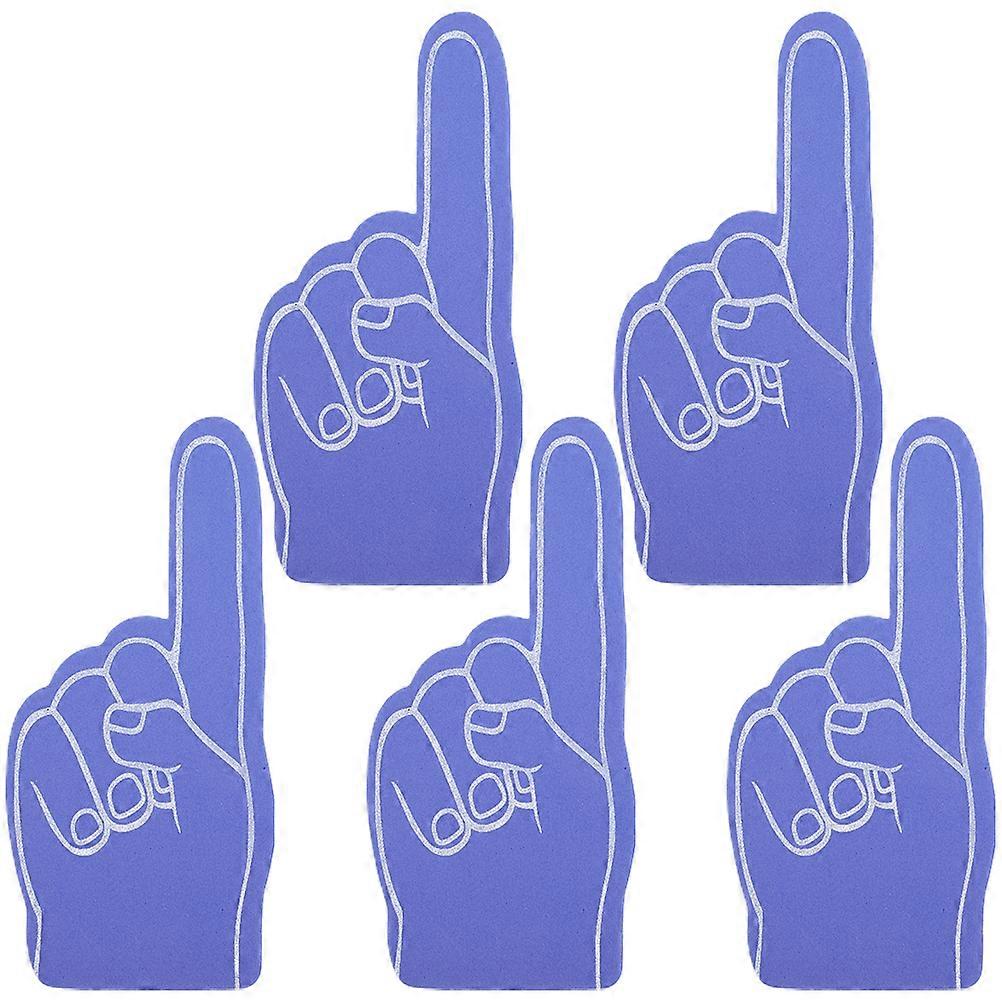 5Pcs Events Games Foam Finger Hand Cheerleading Finger Prop EVA Foam Finger Cover