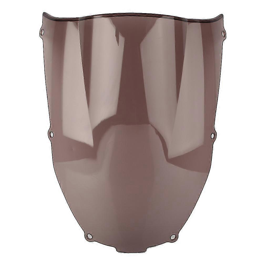 Motorcycle Windscreen Double Bubble Windshield For Kawasaki Ninja Zx6r 6r 2000 2001 2002 Abs Plastic