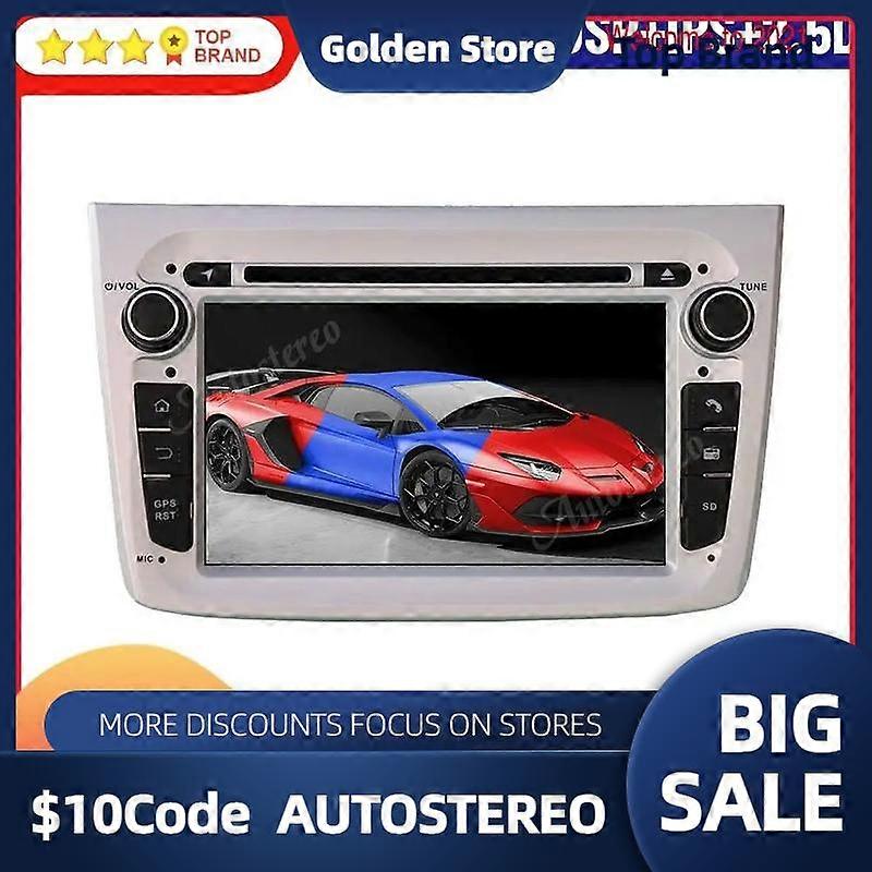 Wireless Carplay For Alfa Romeo 147/GT Android 13 256+8GB Auto Stereo Multimedia Player Radio Tape Recorder Head Unit DVD Player