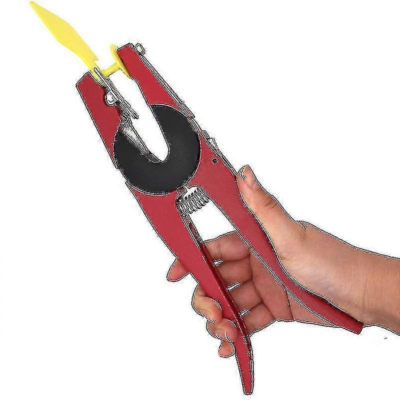 Livestock Ear Tag Pliers Pig And Cattle Ear Tag Pliers Livestock Ear Tag Installation Tool For Livestock 1 Red