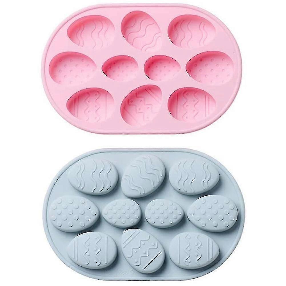 Easter Silicone Cake Diy Molds 2pcs 10 Cavities Baking Tools
