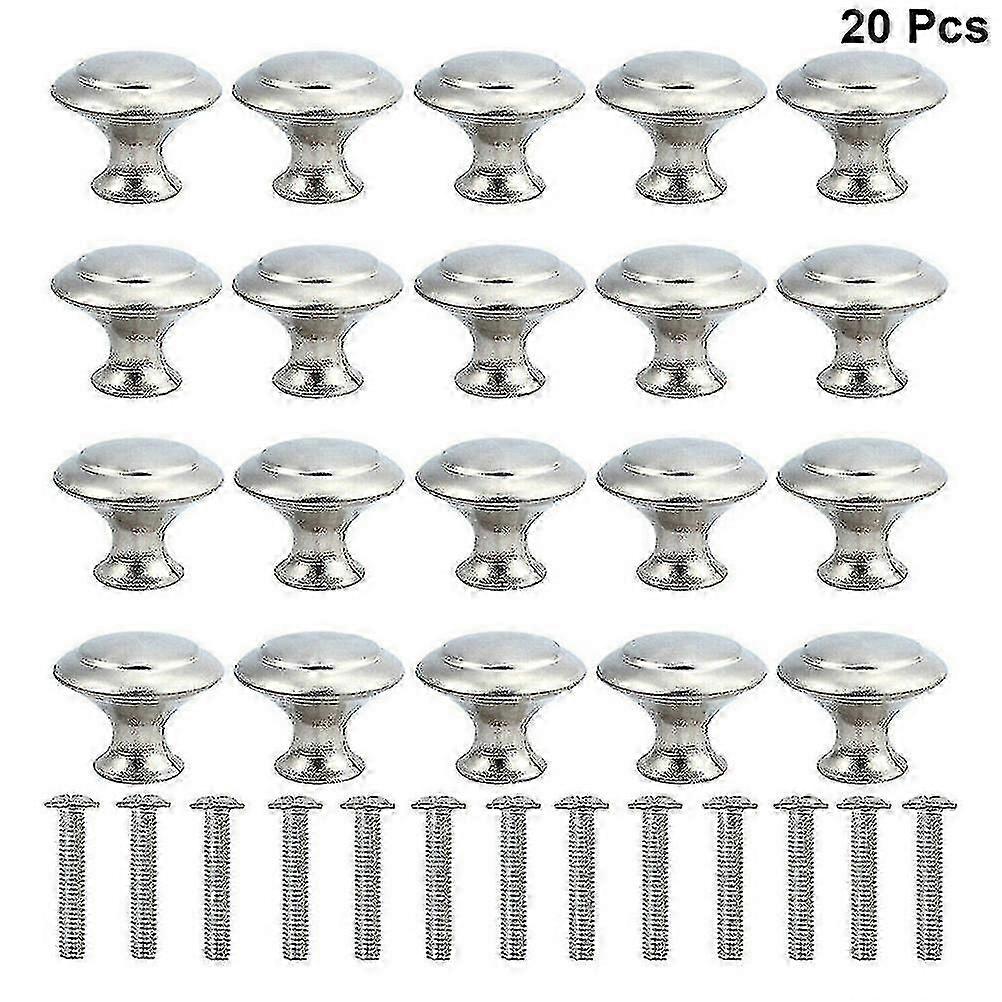 20pcs مقبض الباب مجلس الوزراء يعالج خزانة درج المطبخ الفولاذ المقاوم للصدأ