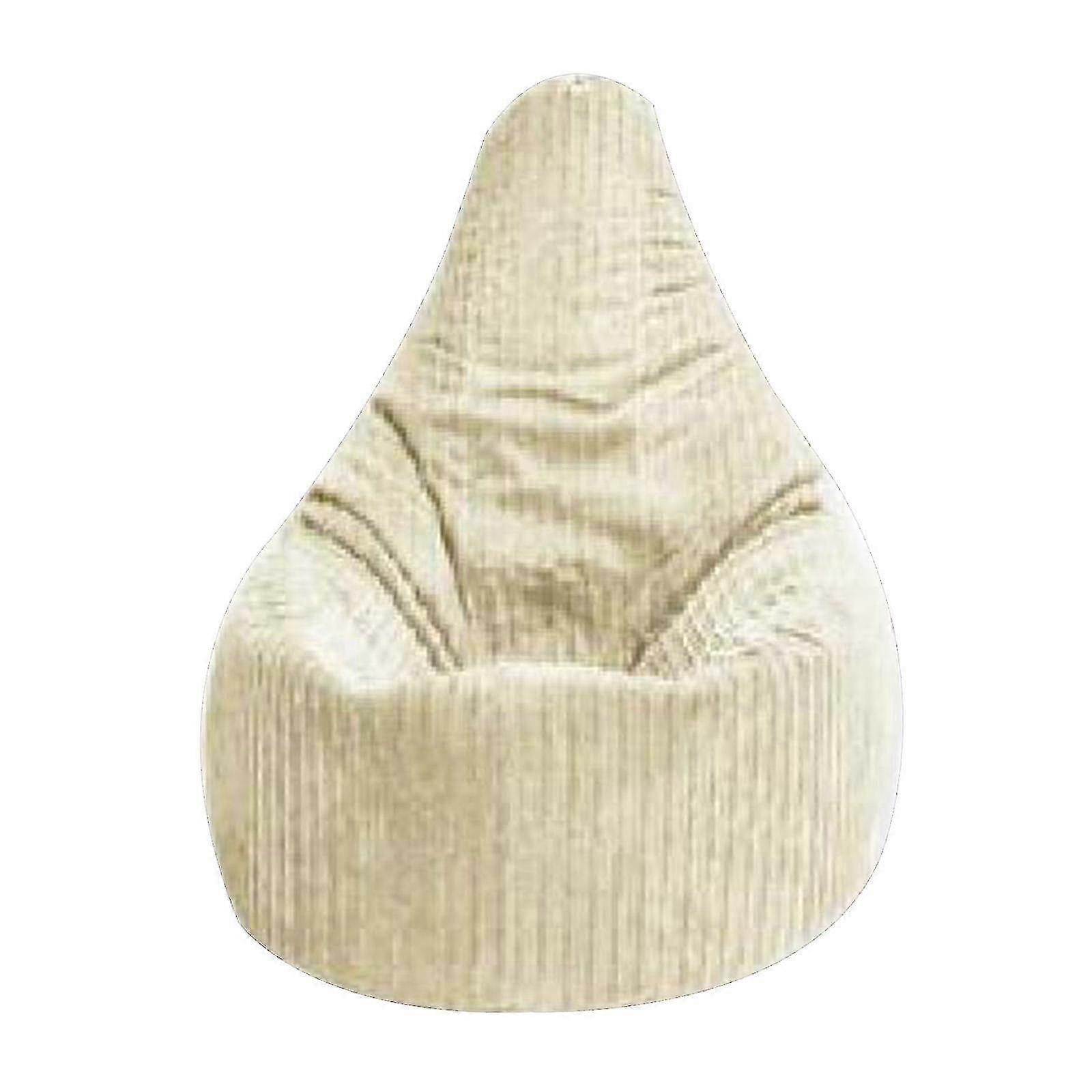 ジャンボコーデュロイゲーマービーンバッグチェアハイバックアダルトゲーミングビーンバッグシートビーンズ(ソファカバーのみ)