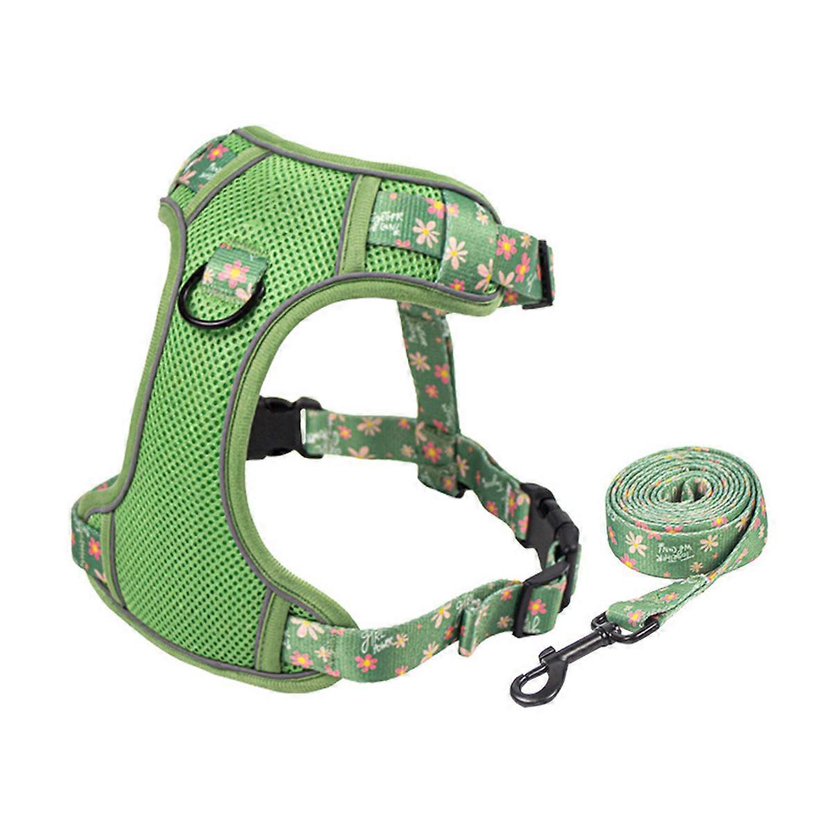 Reflective Dog Harness, Padded Chest, No-Pull, Adjustable, Medium Dogs
