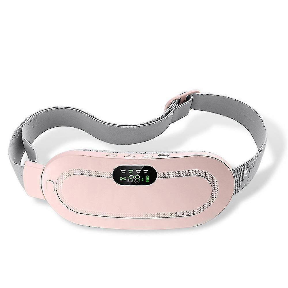 Portable Cordless Heating Pad For Menstrual Cramps Relief Heating Pad For Stomach 3-speed Temperature Adjustment And 3-speed Massage Modes Back And Be