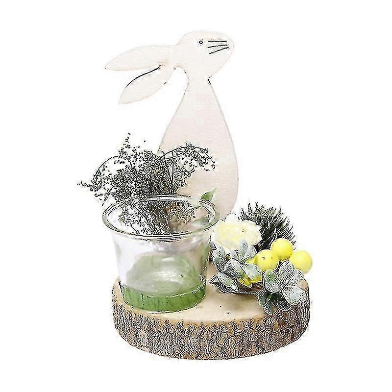 unique 1pcs Home Decorations, Easter Rabbit Candlestick
