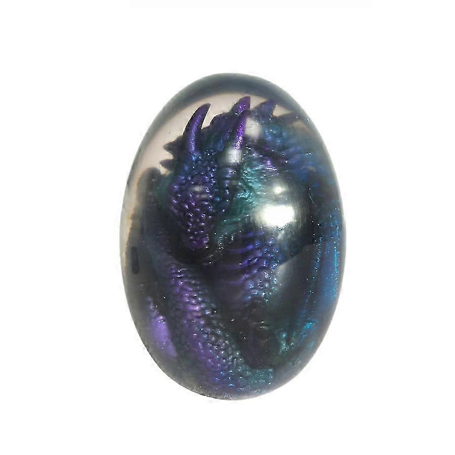 Crystal Transparent Resin Dragon Egg Lava Dinosaur Decor Gift