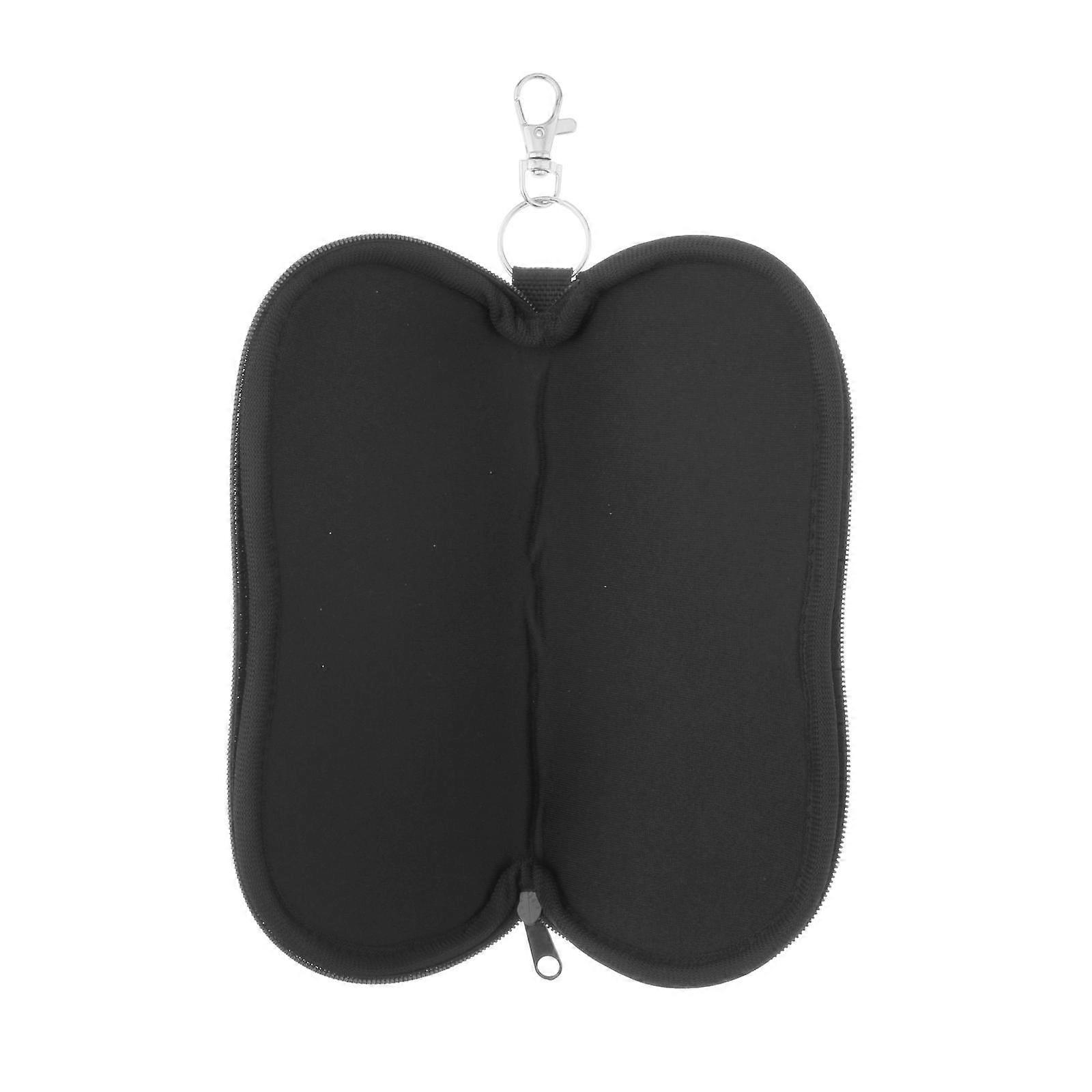 Soft Sunglasses Bag Eyeglass Case Neoprene Pouch Black