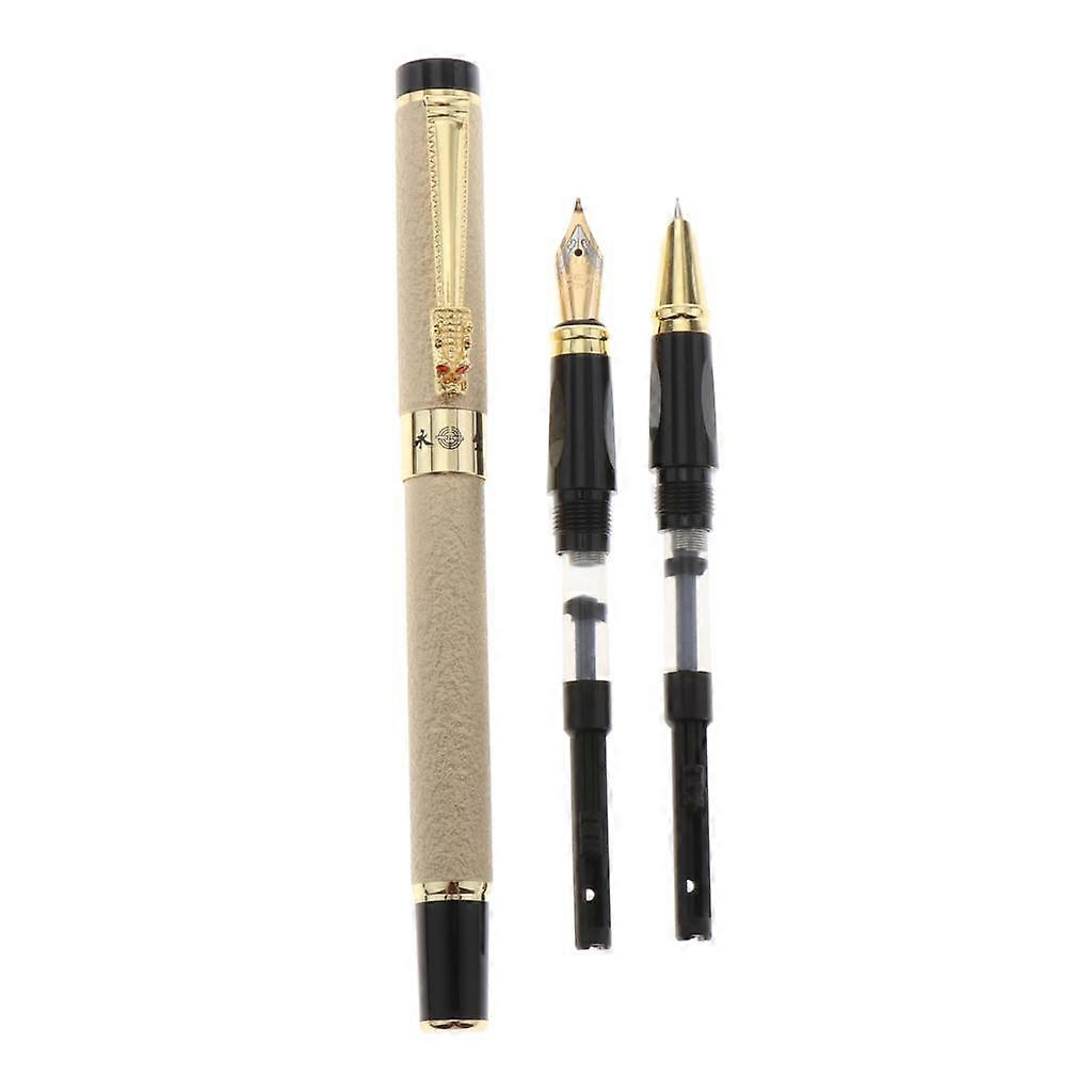 3Pcs Luxury Fountain Pen - Fountain Pens Gift Set - Smooth Elegant Writing -