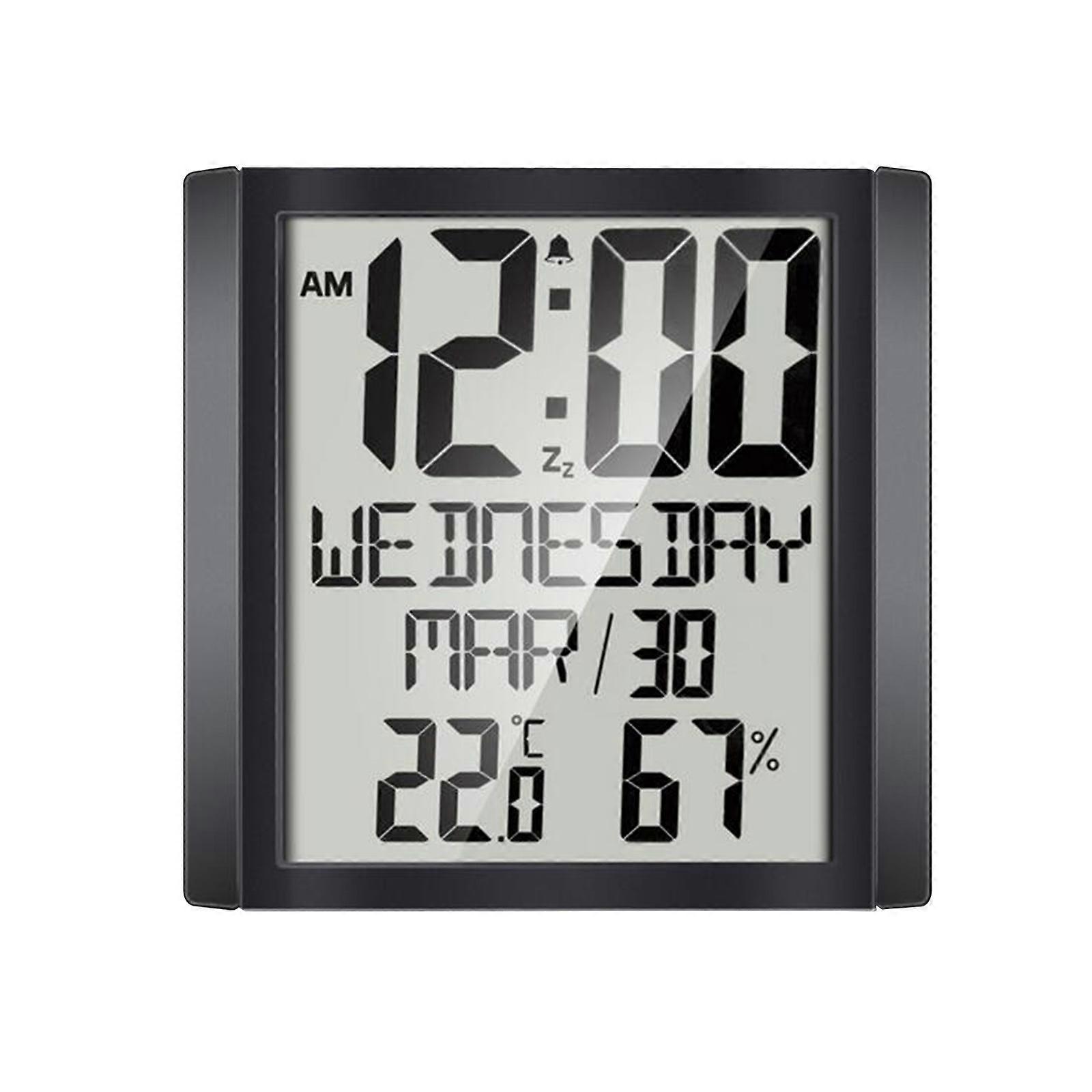 Multifunctional Electronic Temperature And Humidity Counting Display Clock Aesthetic