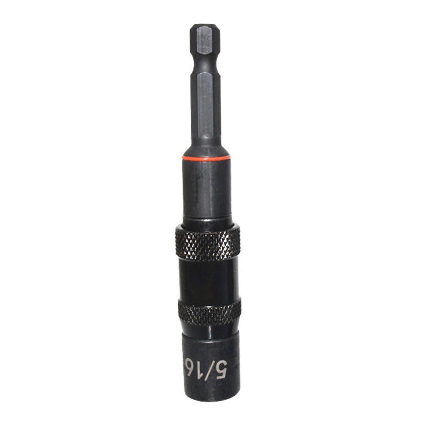 Magnetic Drive Guide Quick Release Screwdriver Bit Holder Extension 1/4 3/8 5/16 Hex Shank Drill Bit Connection Rod