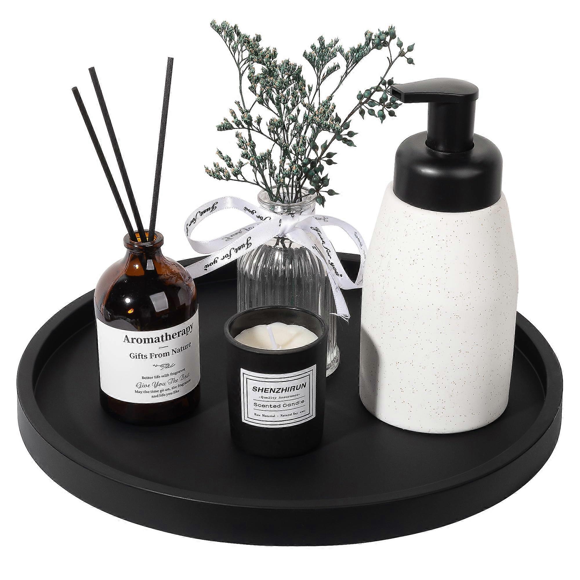 浴室装饰性浴室托盘 11 英寸