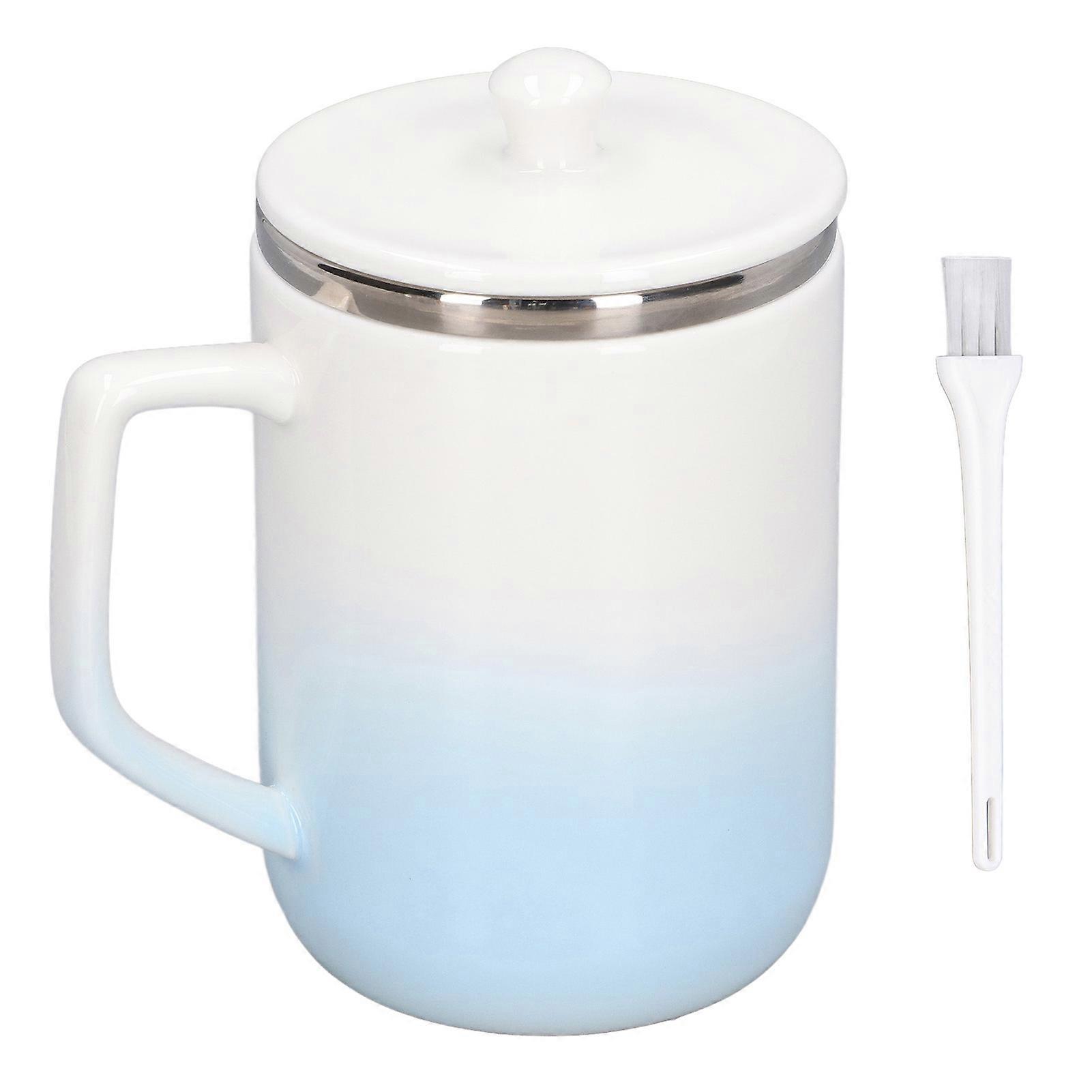 Stirring Cup 360ml Temperature Difference Automatic Mixing Coffee Mug for Drinking