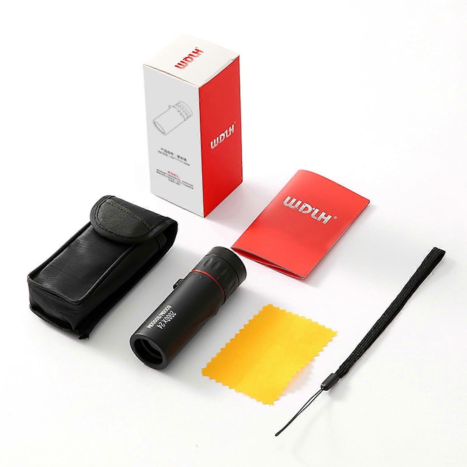 Cell Phone Telescope Pocket-Size Zoom Scope with Phone Adapter for Travel, Hiking, and Outdoor Adventures