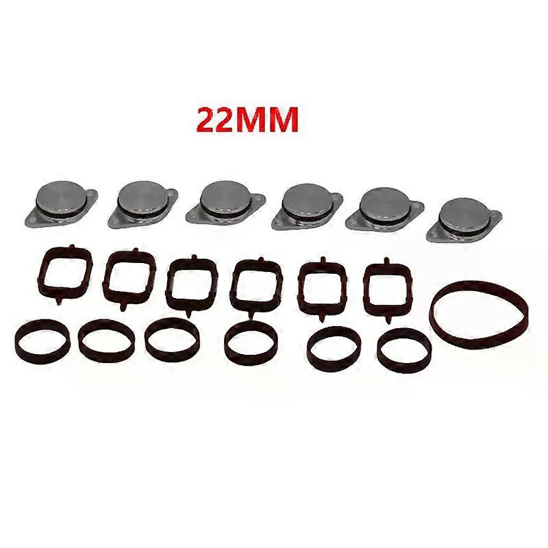 6*22mm / 6* 33mm Swirl Blanks Flaps Repair Delete Kit for BMW E87 E46 E90/91/92 E39 E60/61 E38 E65 E83 E53 E70 M47 M57 ect