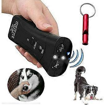 Dog Stop Bark Device Pet Gentle Trainer With Extra Whistle, 3-in-1 Dog Training - Bark Control Device And Light, Friendly Behavior Training Tool, Hand