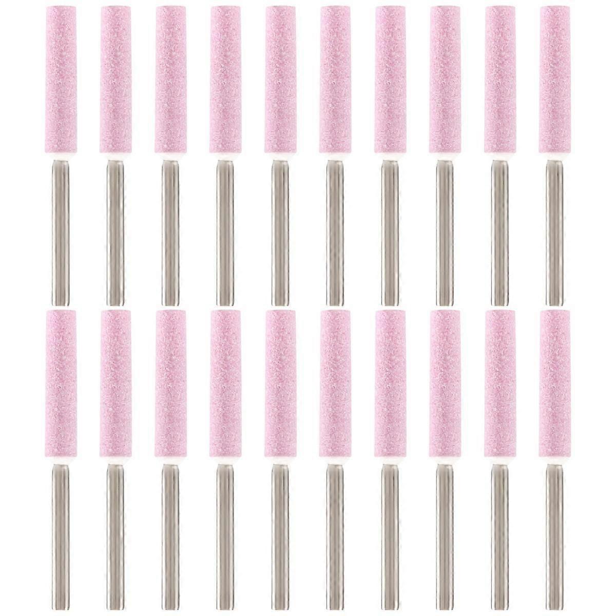20 Pack Chainsaw Sharpener Grinding Stones Polishing Grinding Tool for Chainsaw Sharpener 3/16 Inch/ 4.8 mm