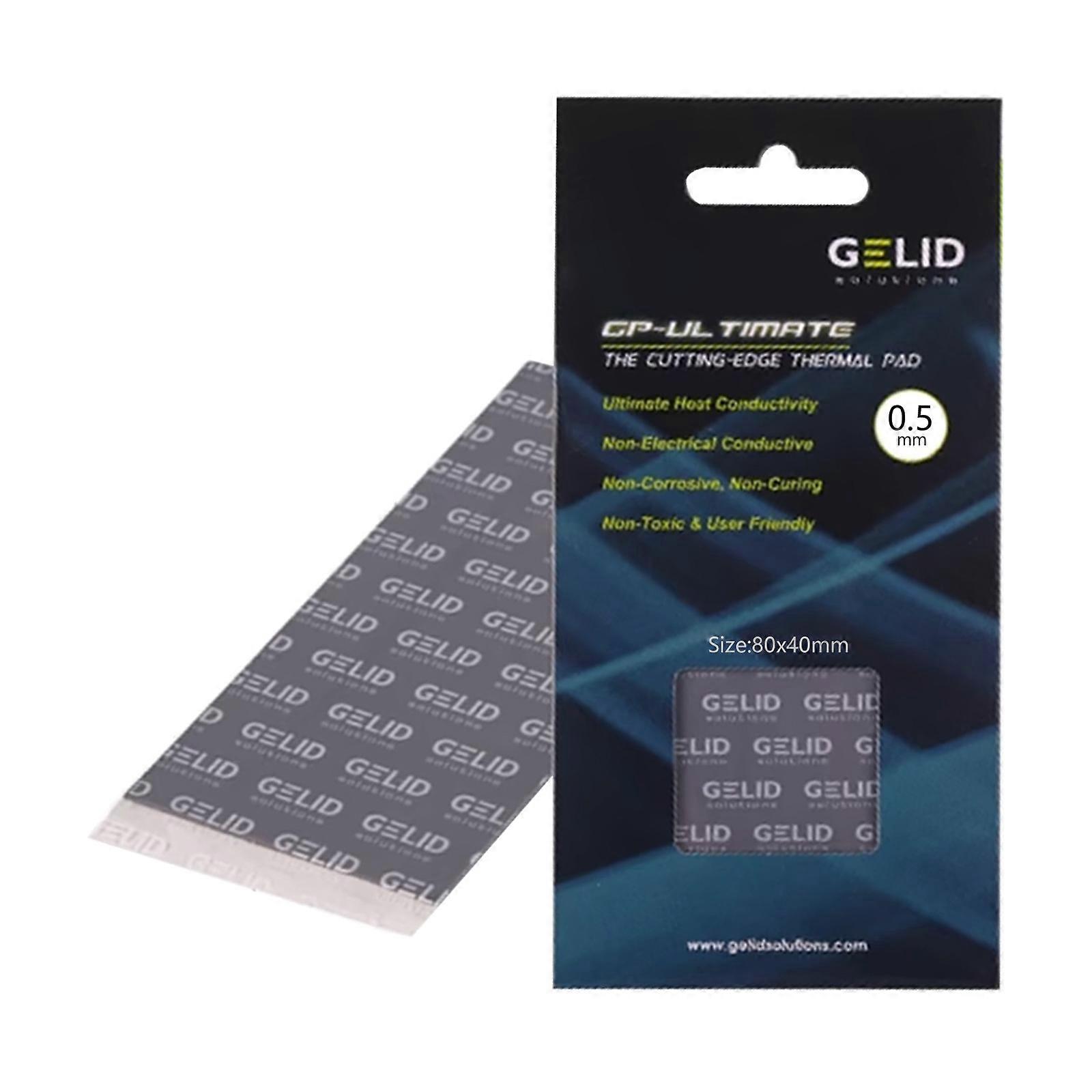 Thin Silicone Thermal Pad Efficient Heat Transfer Computer CPU GPU Cooling System 0.5/1/1.5/2/2.5/3MM