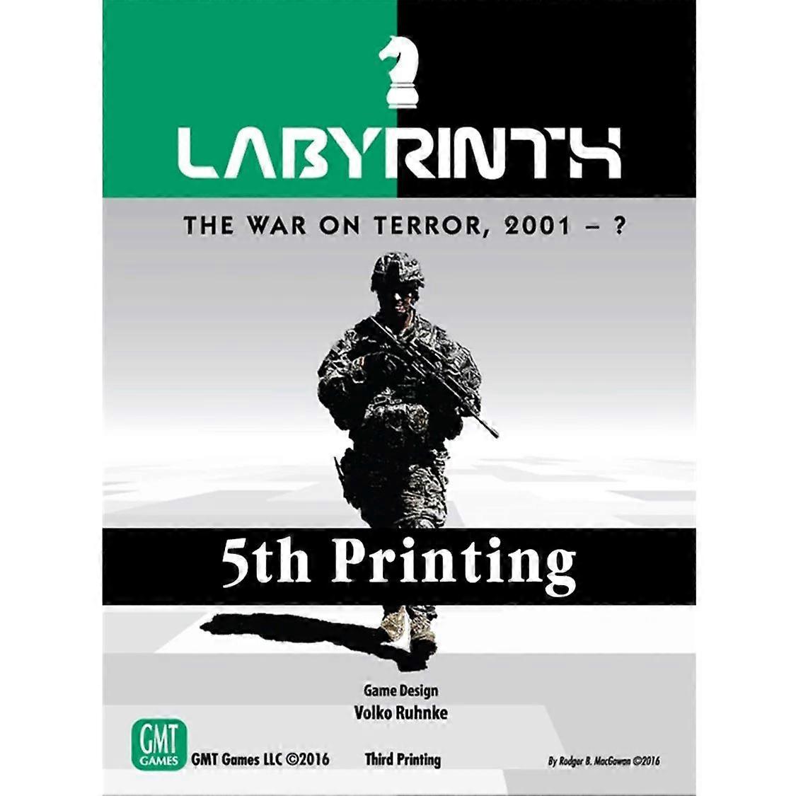 Labyrinth The War on Terror Fifth Printing Card Game