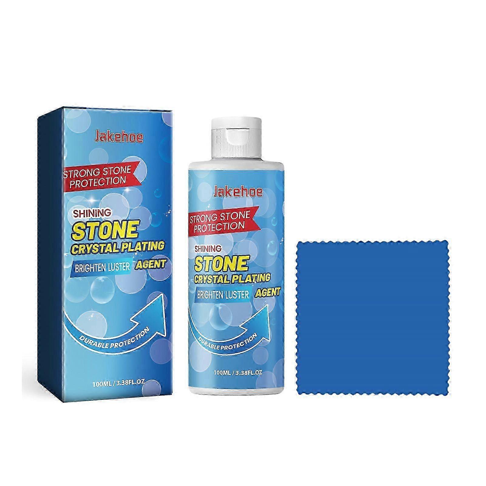 Stone Crystal Plating, Bathroom Floor Tile Clean Refresh Stone Polished Decontamination Clean