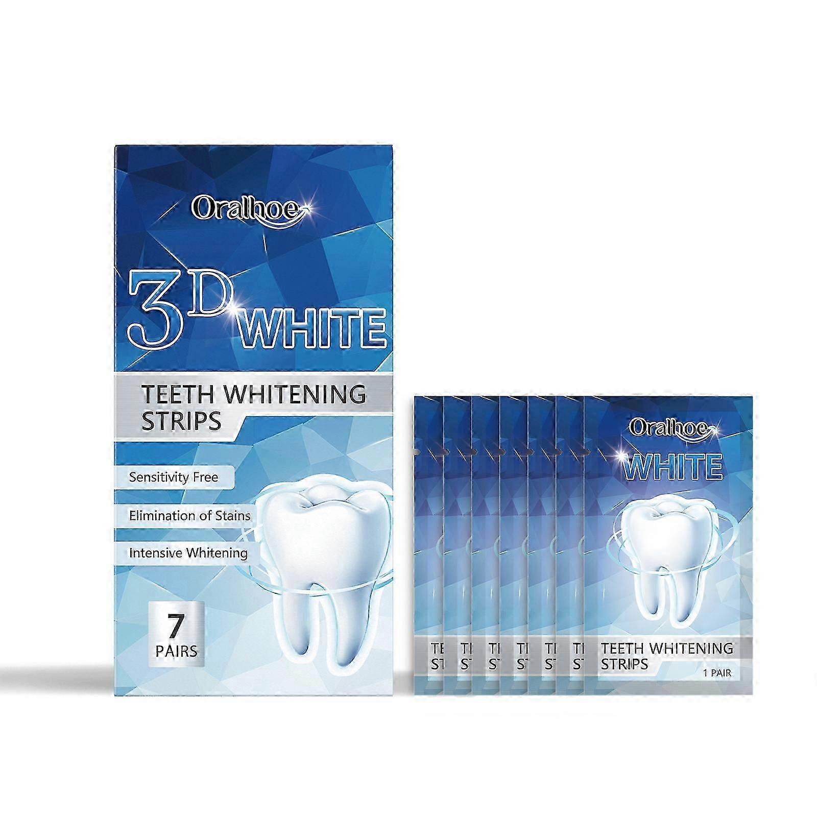 white tooth stickers