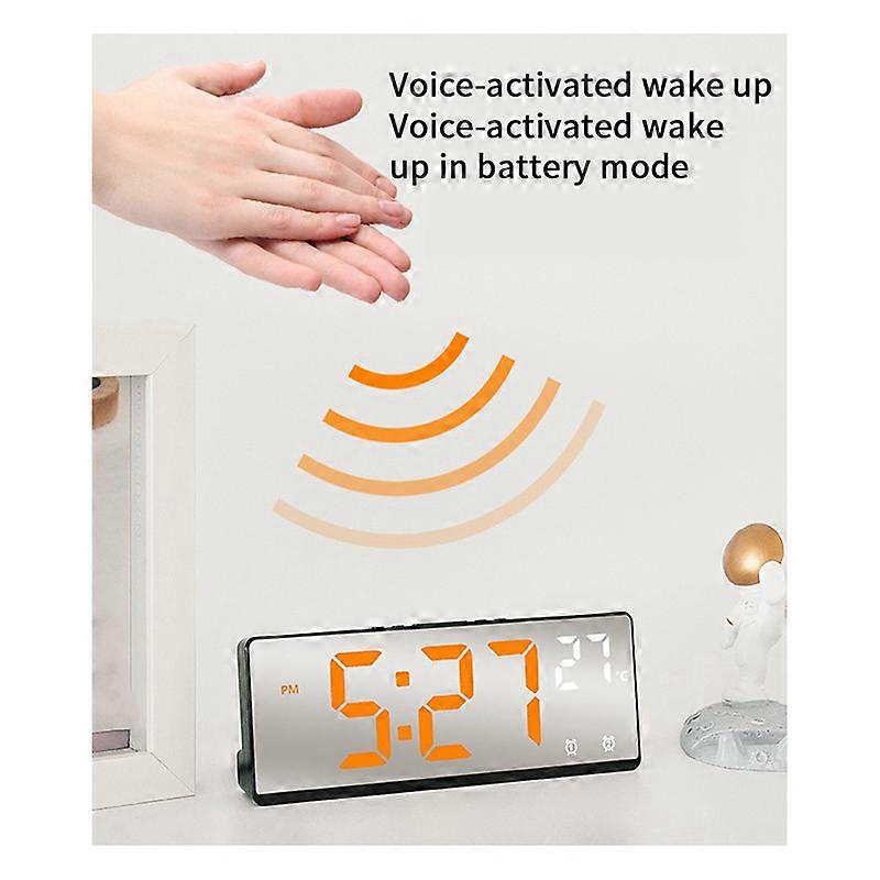 Electronic Clock Simple Multifunctional Big Screen Clock, A