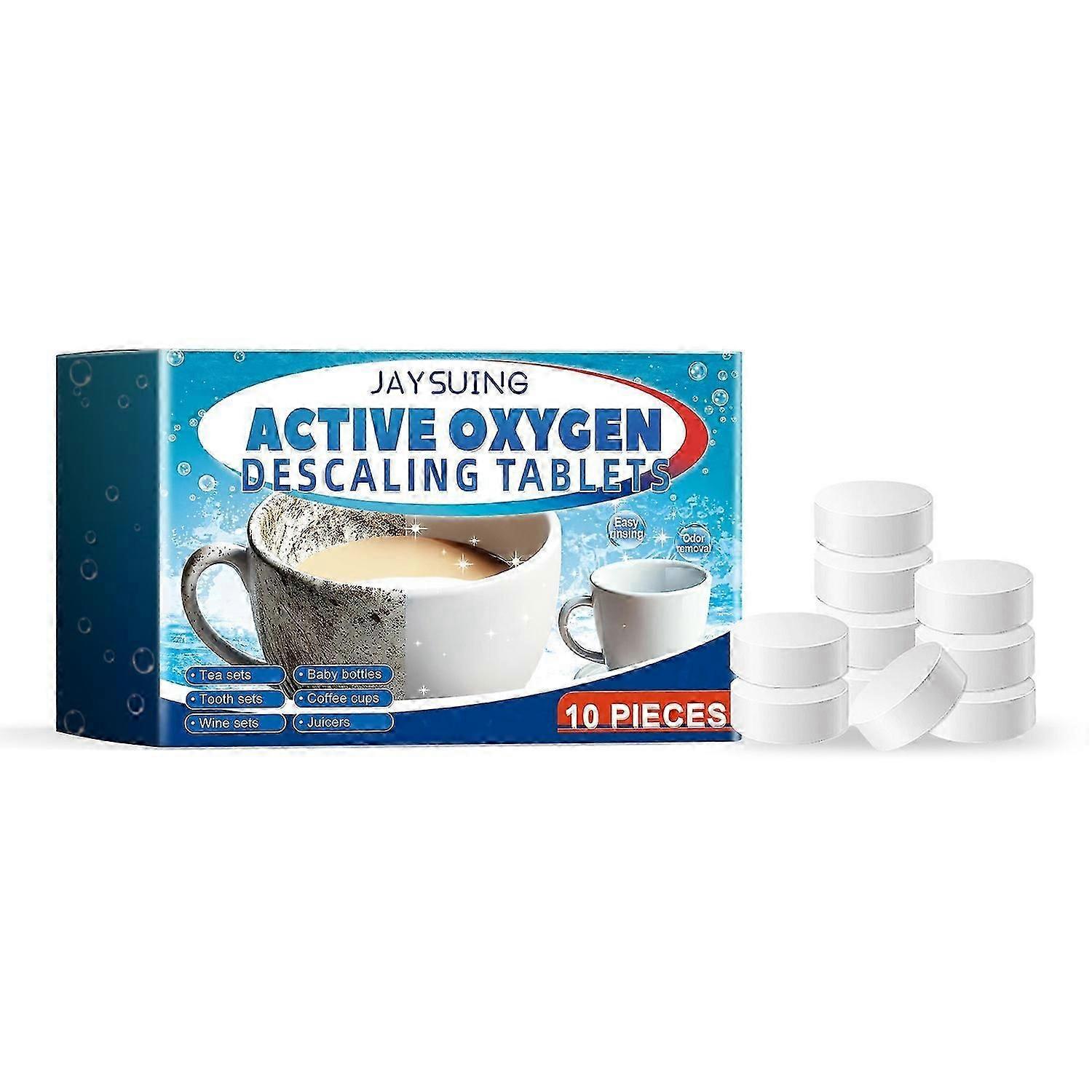 Jaysuing Coffee and Tea Stains Cleaning Effervescent Tablets