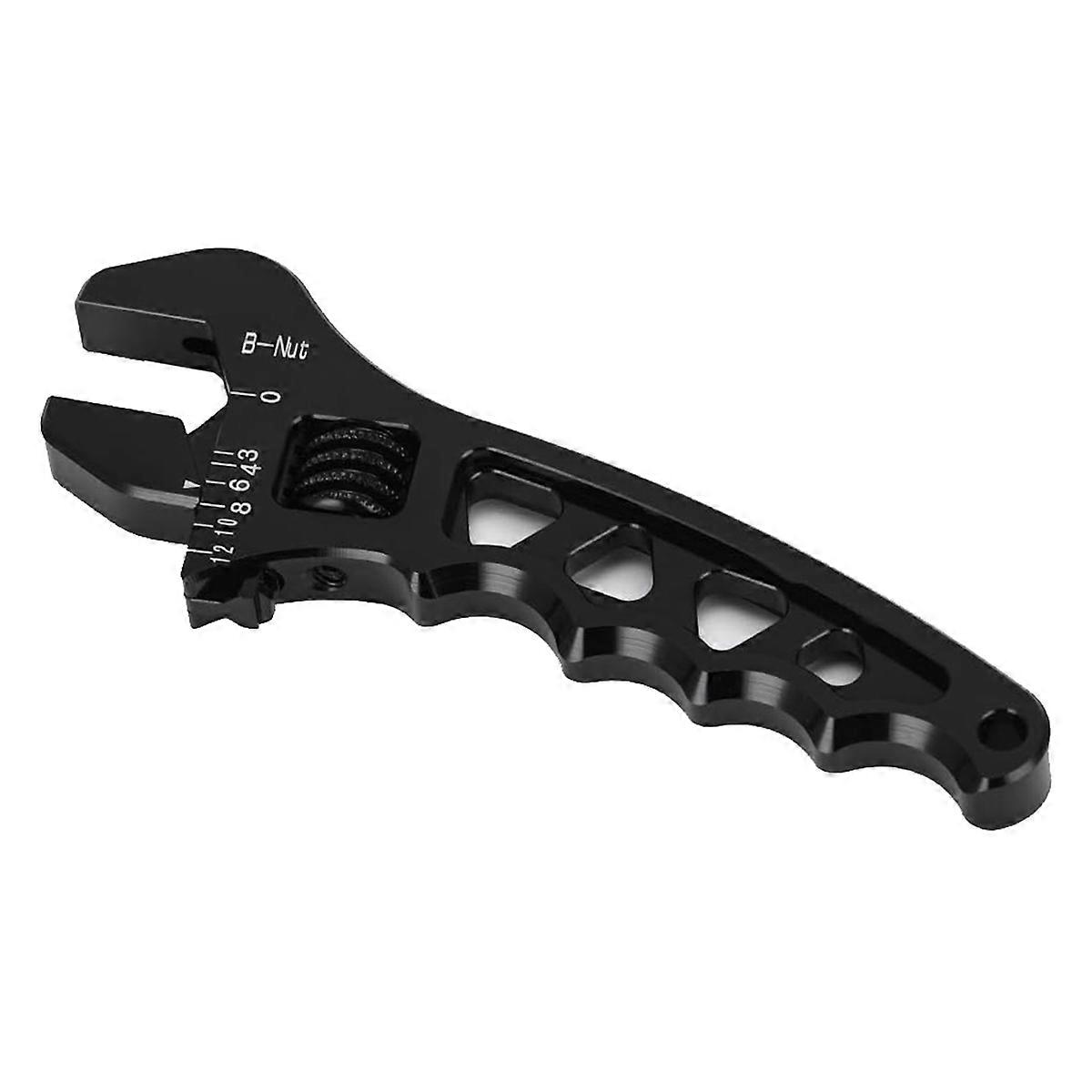 Adjustable AN 3 4 6 8 10 12 WRENCH HOSE Fitting Tool Spanner Black