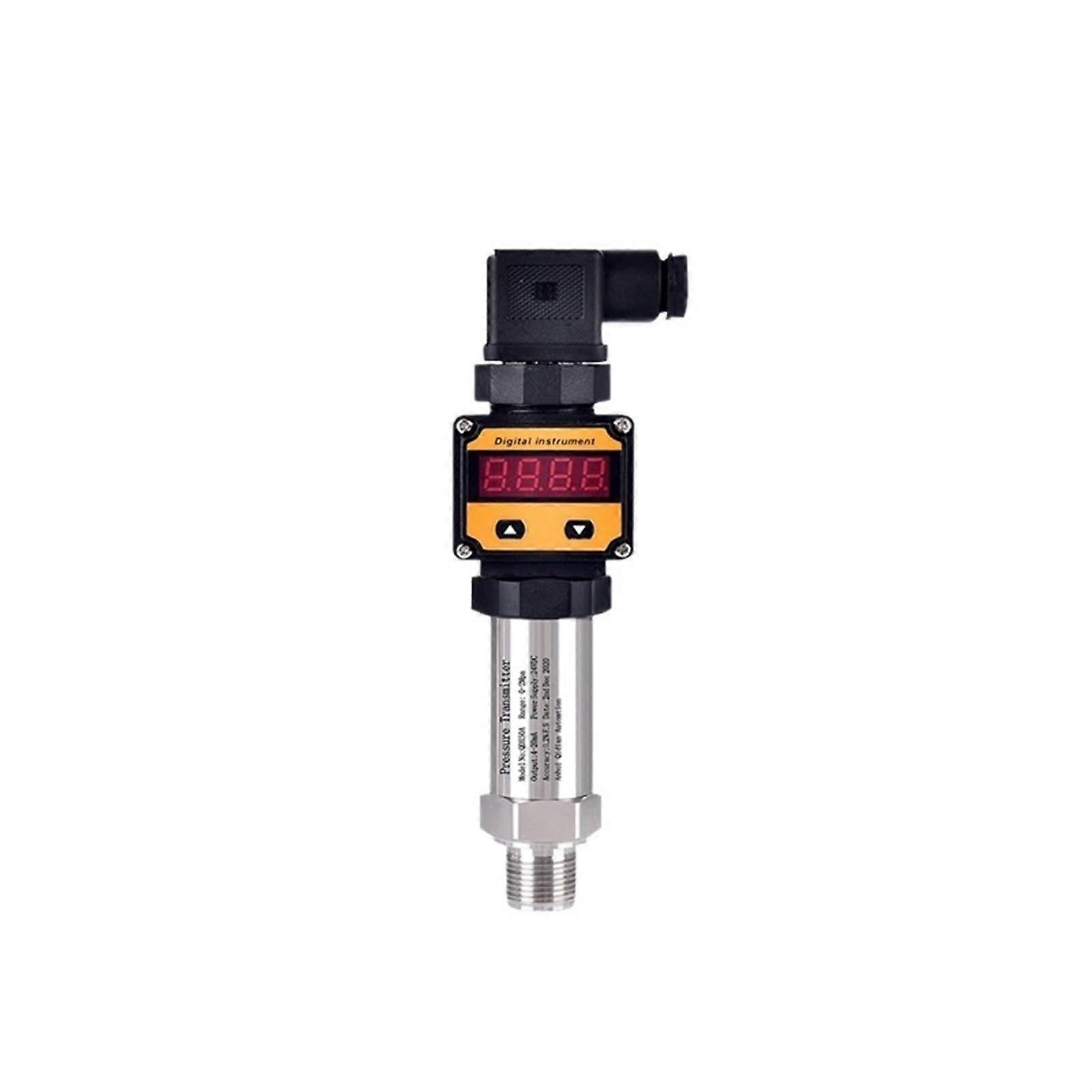 420mA RS485 Output Pressure Transmitter 016Mpa 30bar LED Digital Display Fuel Level Sensor Transducer(050Mpa)