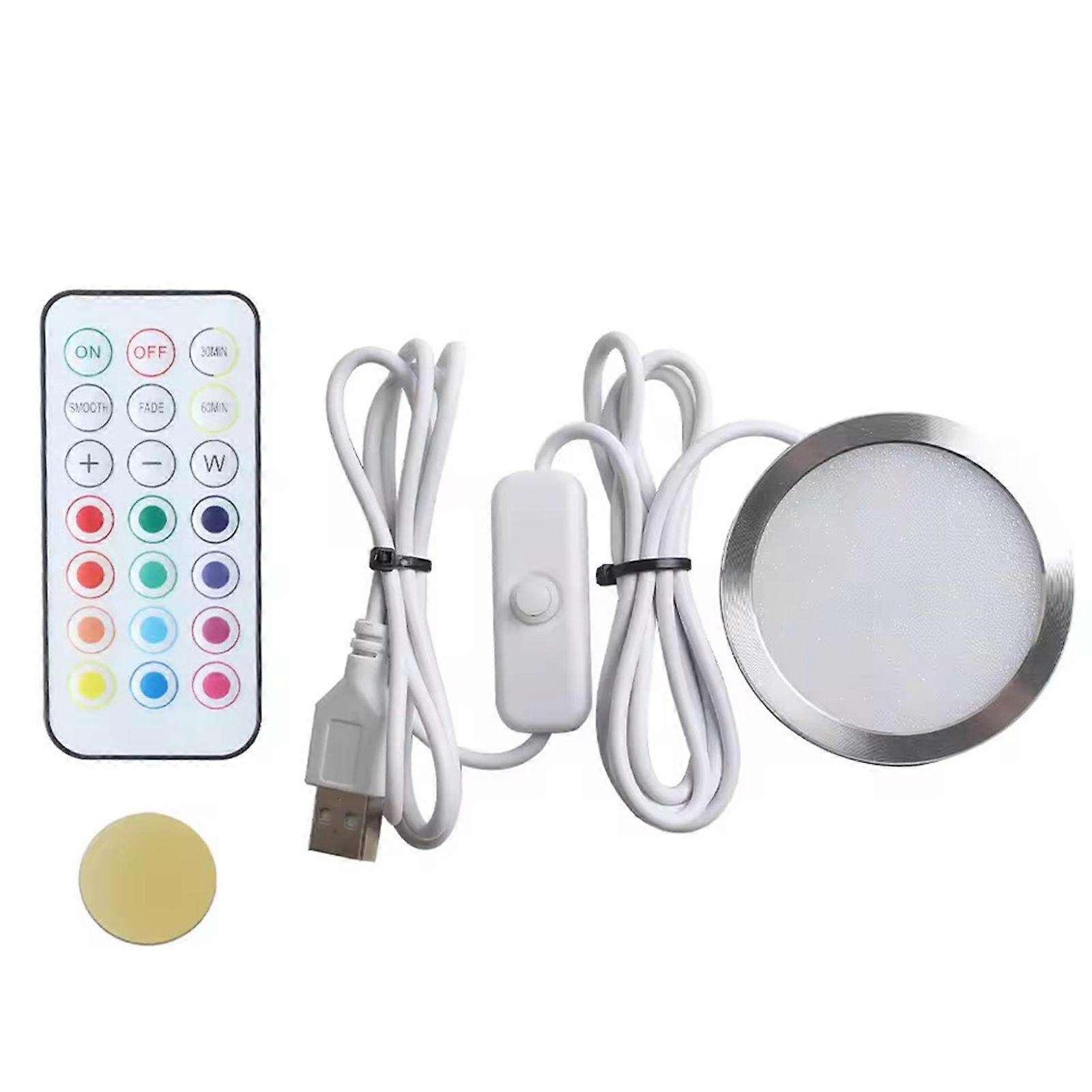 LED Lamp Kit Compatible for Labs 3D Printers Featuring Multicolor LED and Remotes Control for DIY Customization